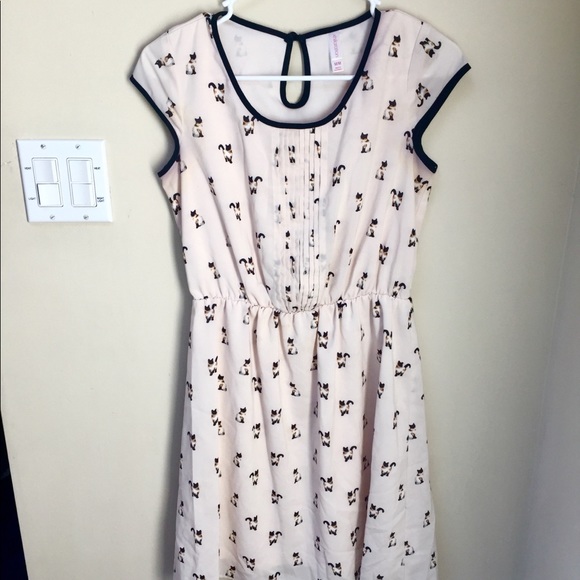 xhiliration cat dress- super cute! - Picture 1 of 4